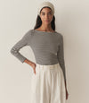 Navy Nantucket Stripe