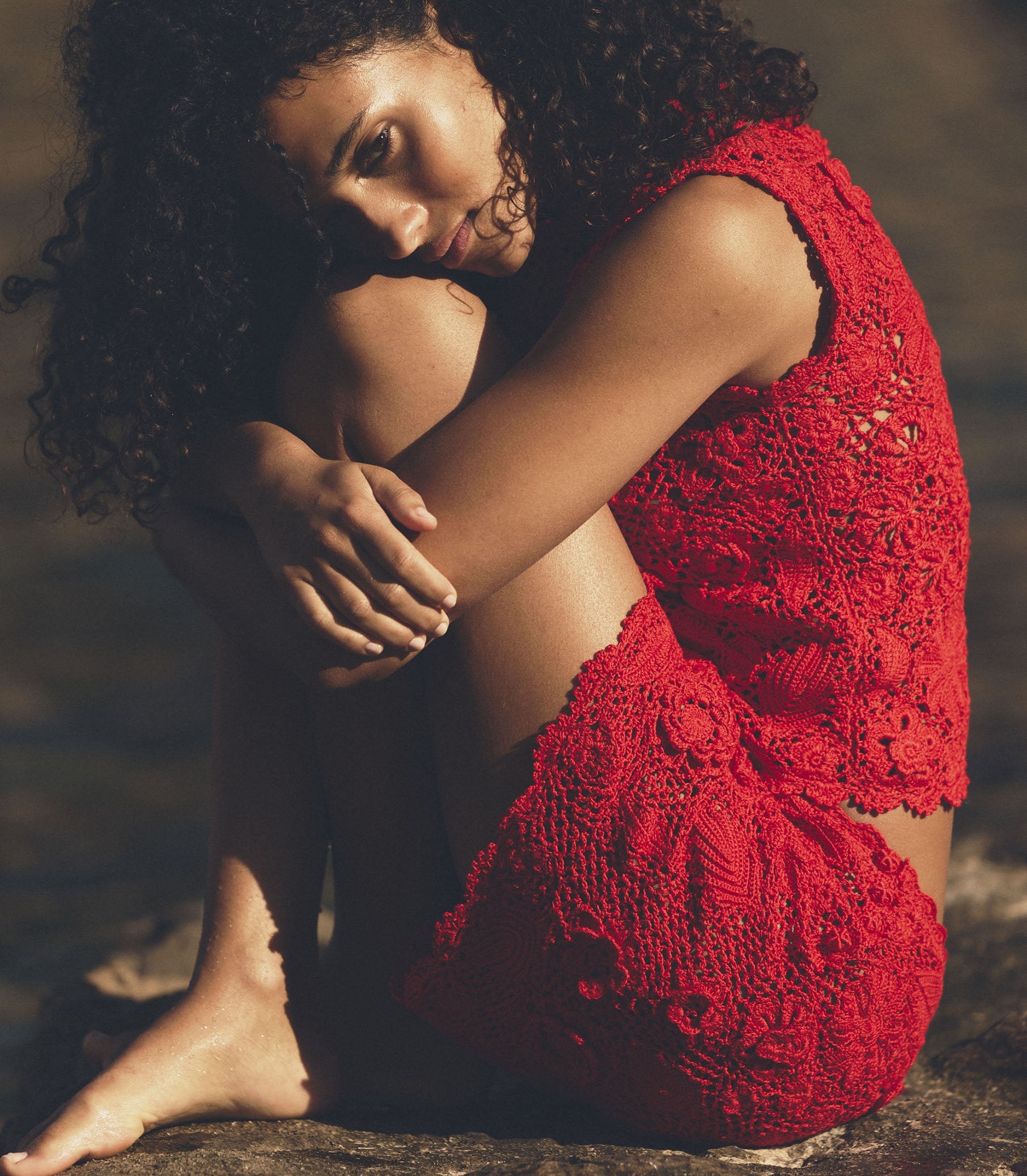 DÔEN Women Marcia Top - Carmine