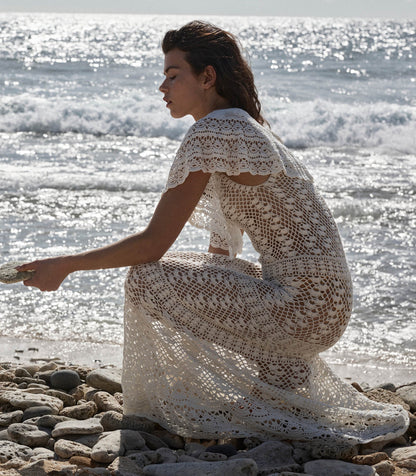 DÔEN Women Raphaelle Dress - Pearl