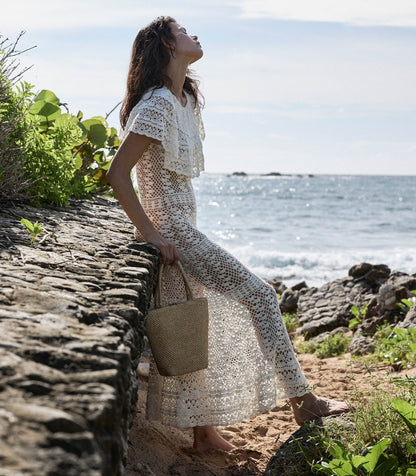 DÔEN Women Raphaelle Dress - Pearl
