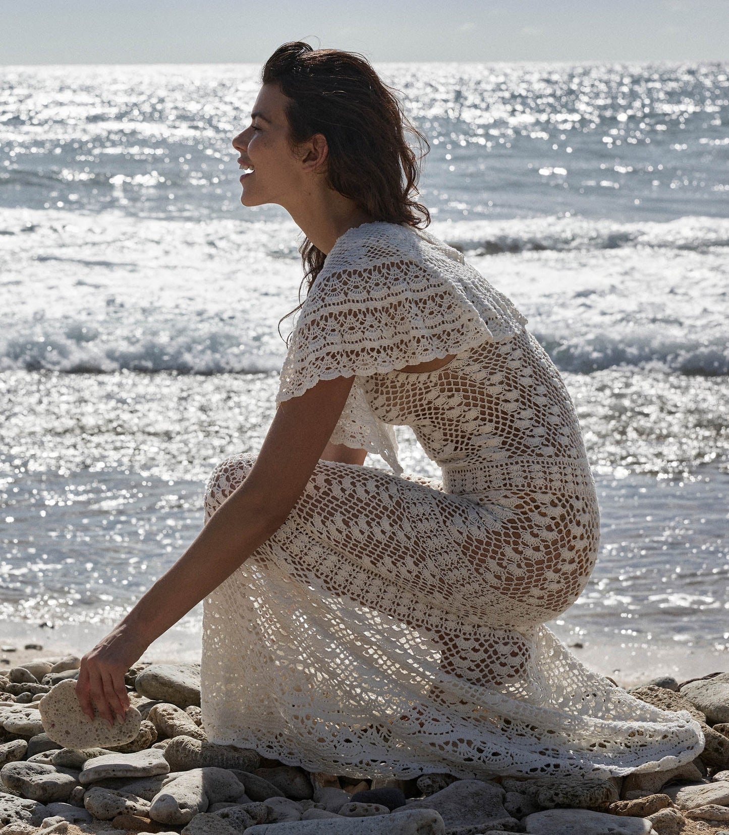 DÔEN Women Raphaelle Dress - Pearl