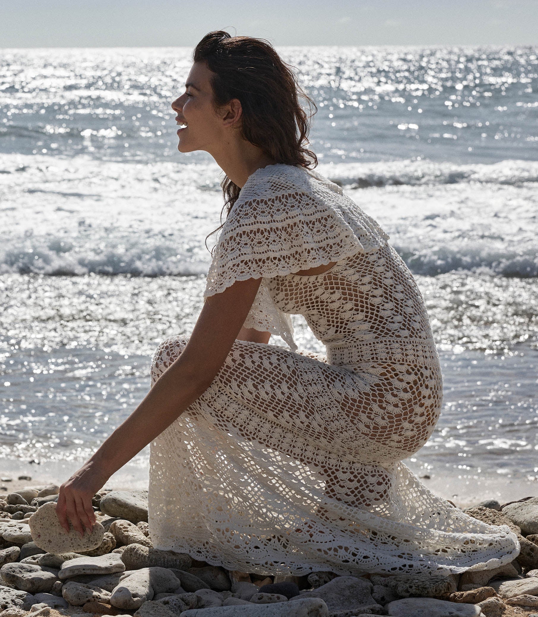 DÔEN Women Raphaelle Dress - Pearl
