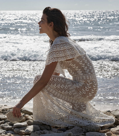 DÔEN Women Raphaelle Dress - Pearl