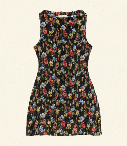 DÔEN Women Gianna Dress - Noir Wild Rose
