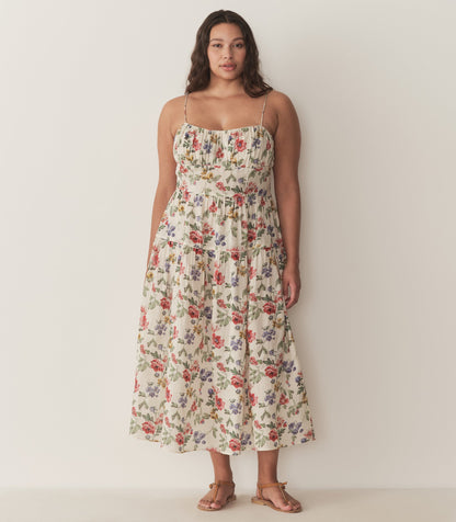 DÔEN Women Benoit Dress - Ivory Wild Rose