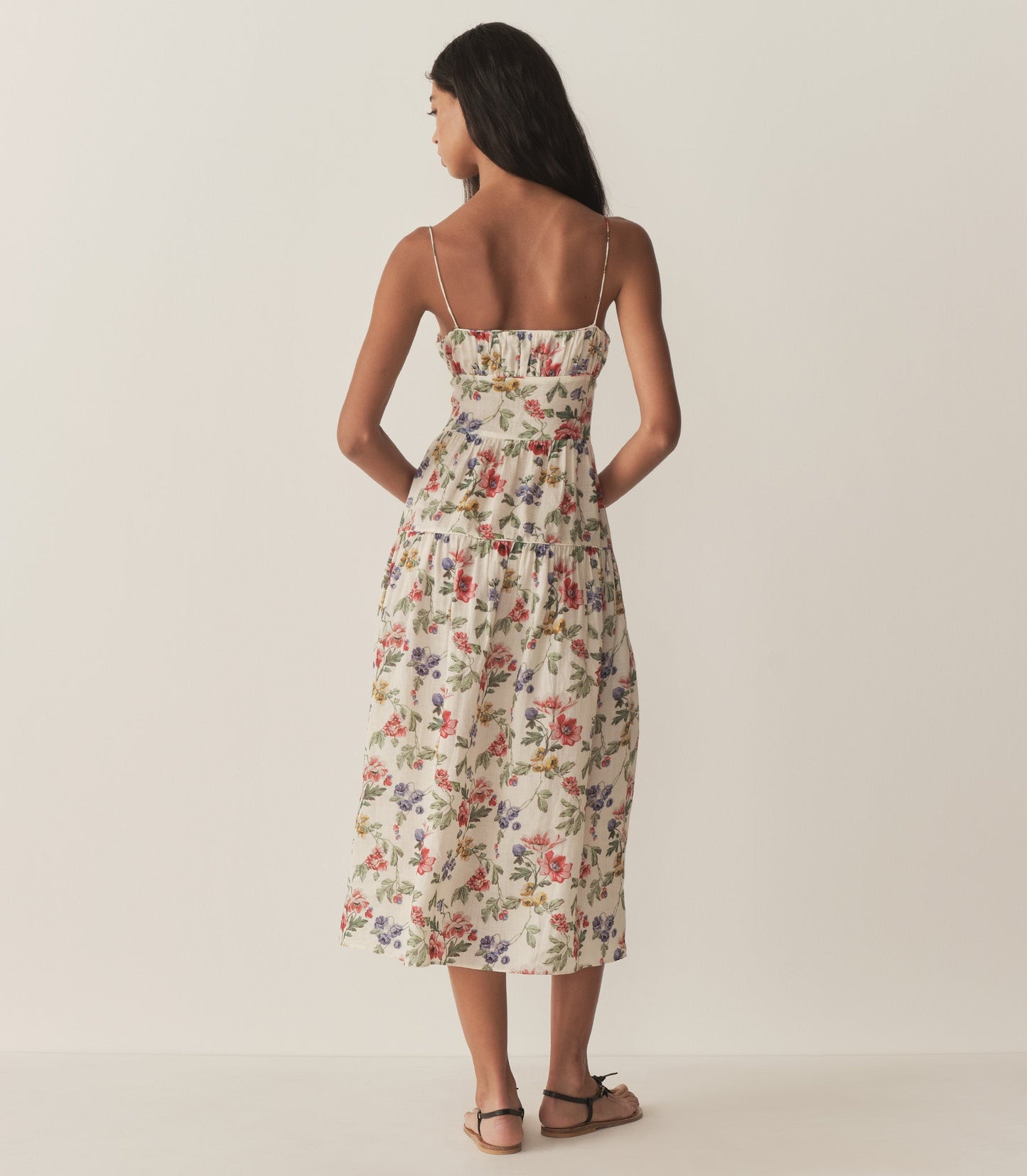 DÔEN Women Benoit Dress - Ivory Wild Rose