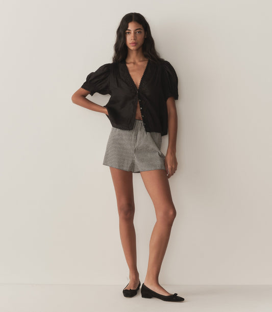 DÔEN Women Brigitta Top - Black