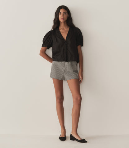 DÔEN Women Brigitta Top - Black