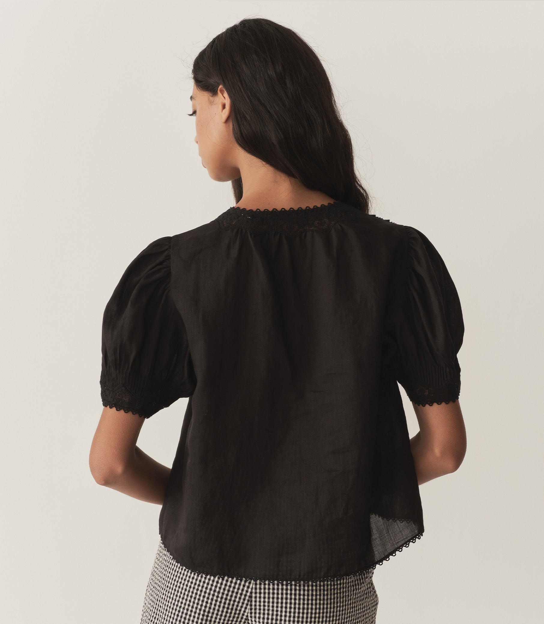 DÔEN Women Brigitta Top - Black