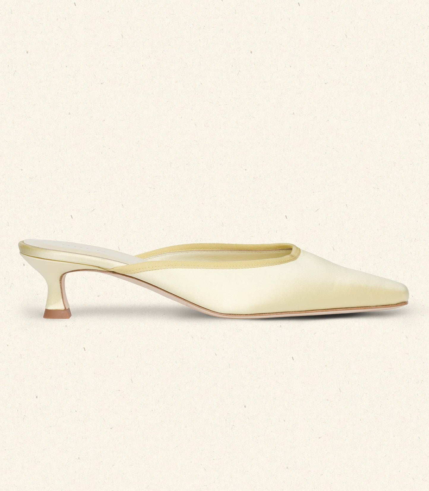DÔEN Women Luma Heel - Lemon Satin