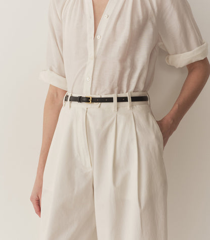 DÔEN Women Zaza Belt - Black Nappa