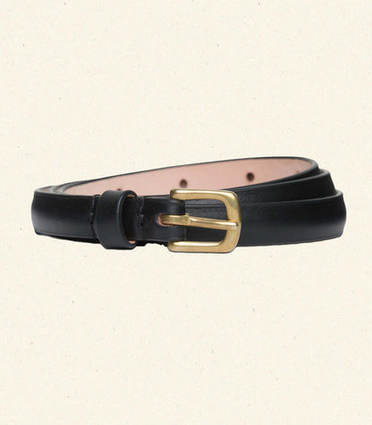 DÔEN Women Zaza Belt - Black Nappa