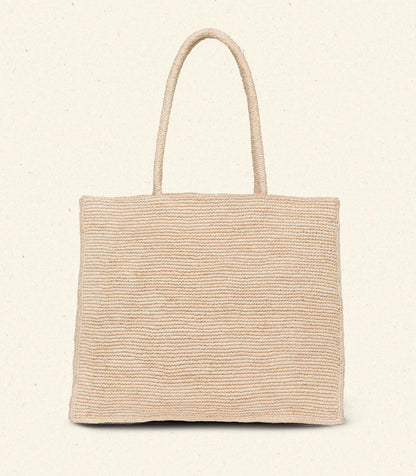 DÔEN Women Grande Mathilde Bag - Natural Raffia