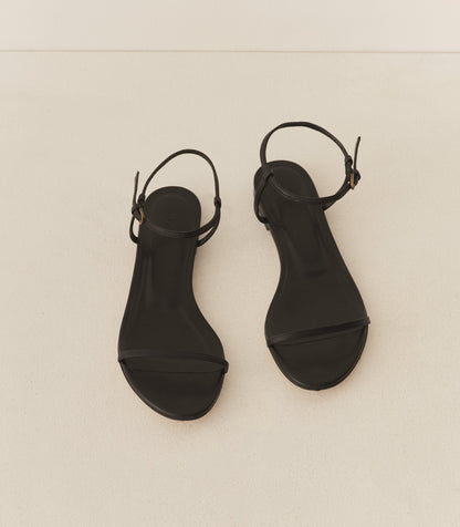 DÔEN Women Sartene Sandal - Black Nappa