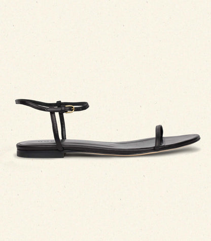 DÔEN Women Sartene Sandal - Black Nappa