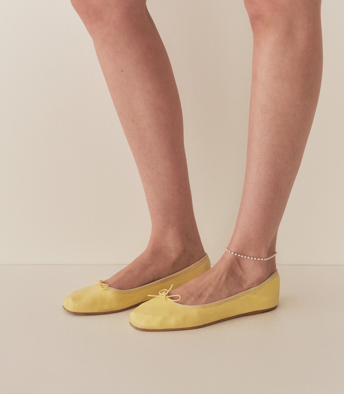 DÔEN Women Fifi Ballet Flat - Sunlight Nappa