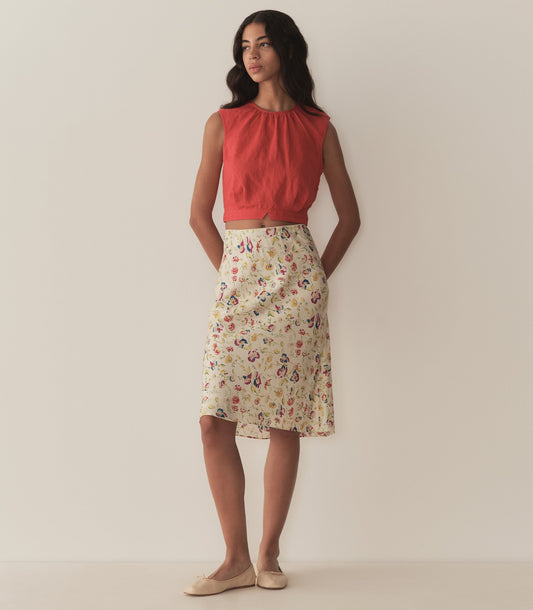 DÔEN Women Elowette Skirt - Windswept Blooms