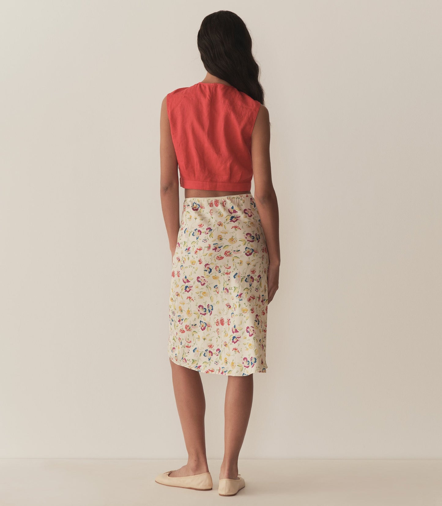 DÔEN Women Elowette Skirt - Windswept Blooms