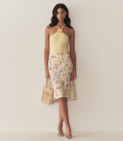 DÔEN Women Elowette Skirt - Windswept Blooms