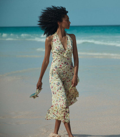 DÔEN Women Mazarin Dress - Windswept Blooms