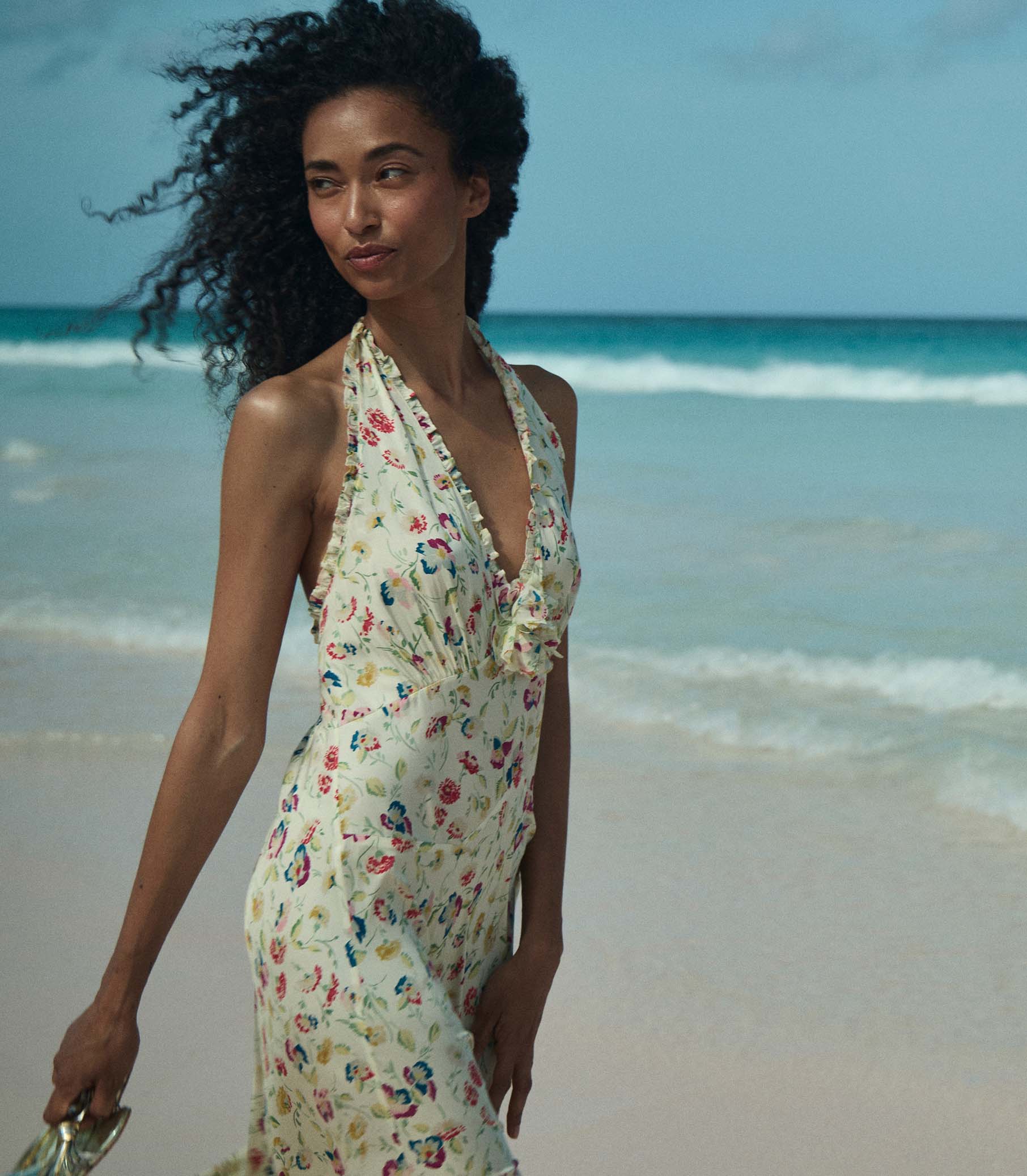 DÔEN Women Mazarin Dress - Windswept Blooms