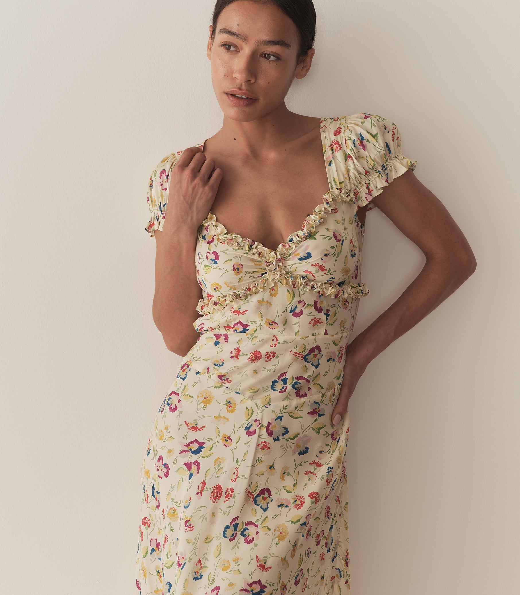DÔEN Women Valerine Dress - Windswept Blooms