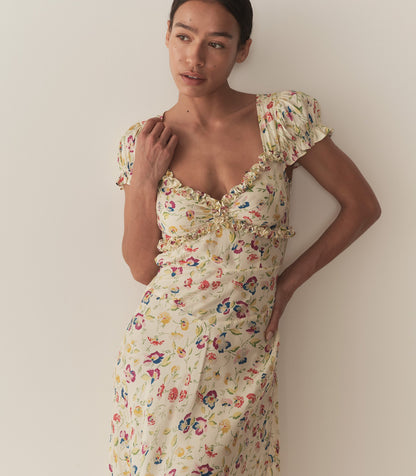 DÔEN Women Valerine Dress - Windswept Blooms