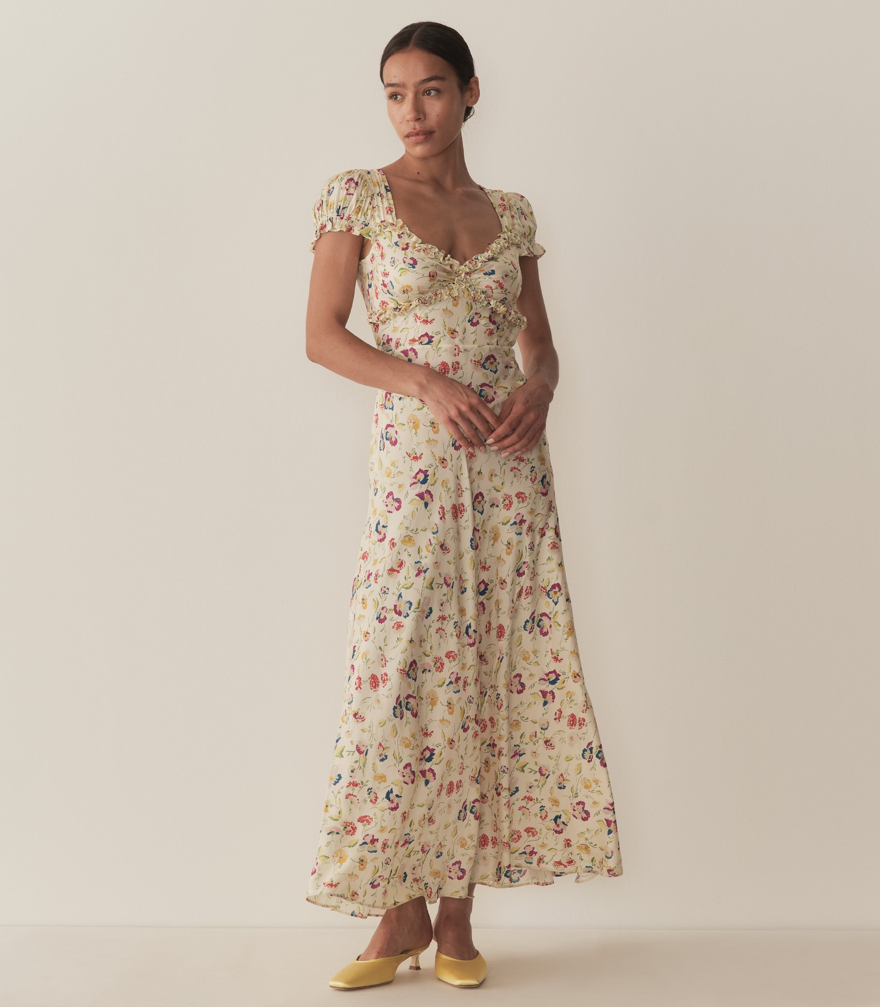 DÔEN Women Valerine Dress - Windswept Blooms