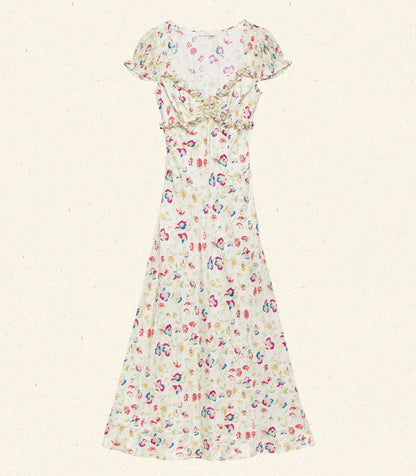 DÔEN Women Valerine Dress - Windswept Blooms