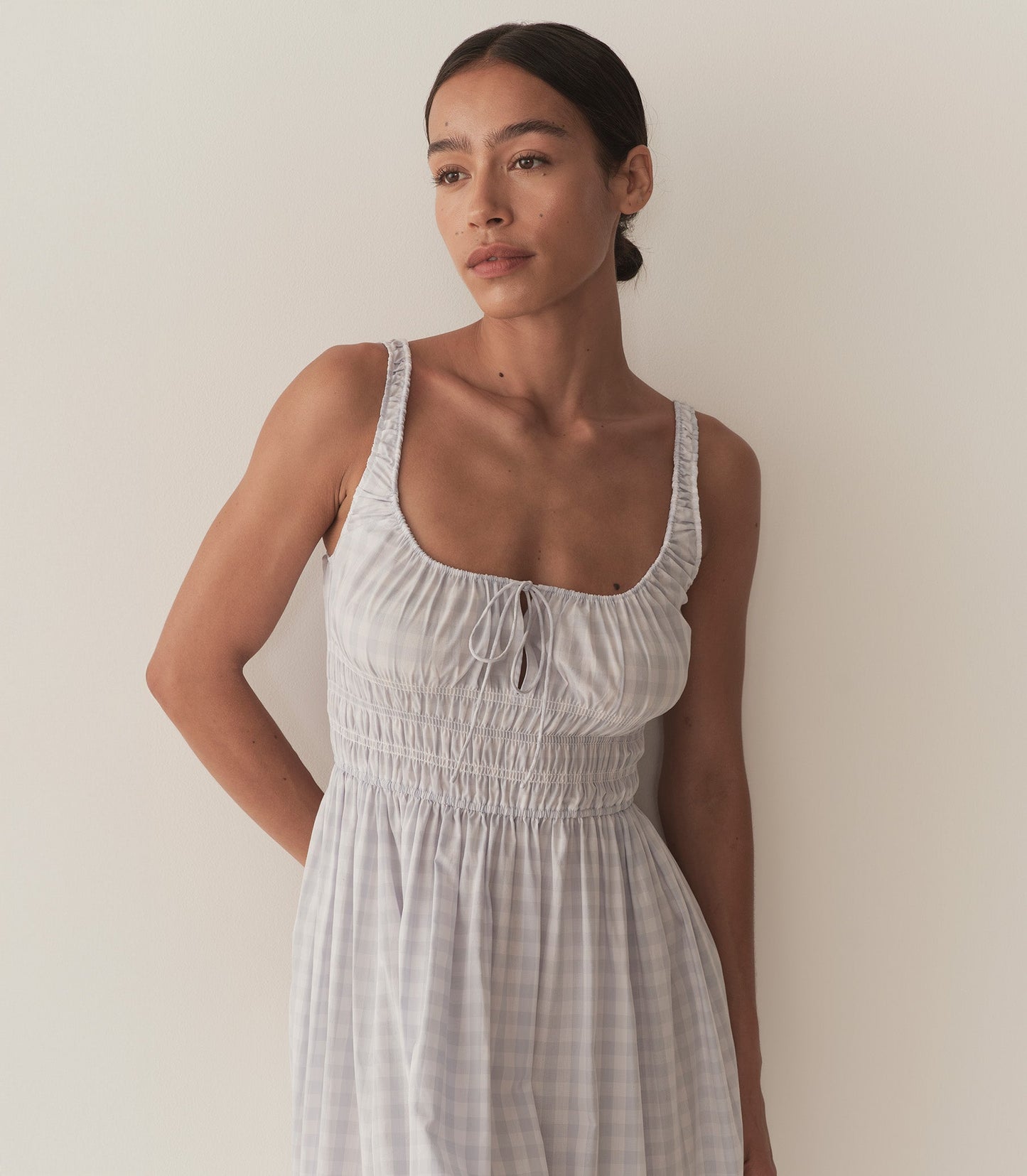 DÔEN Women Quilla Dress - Marjorie Gingham