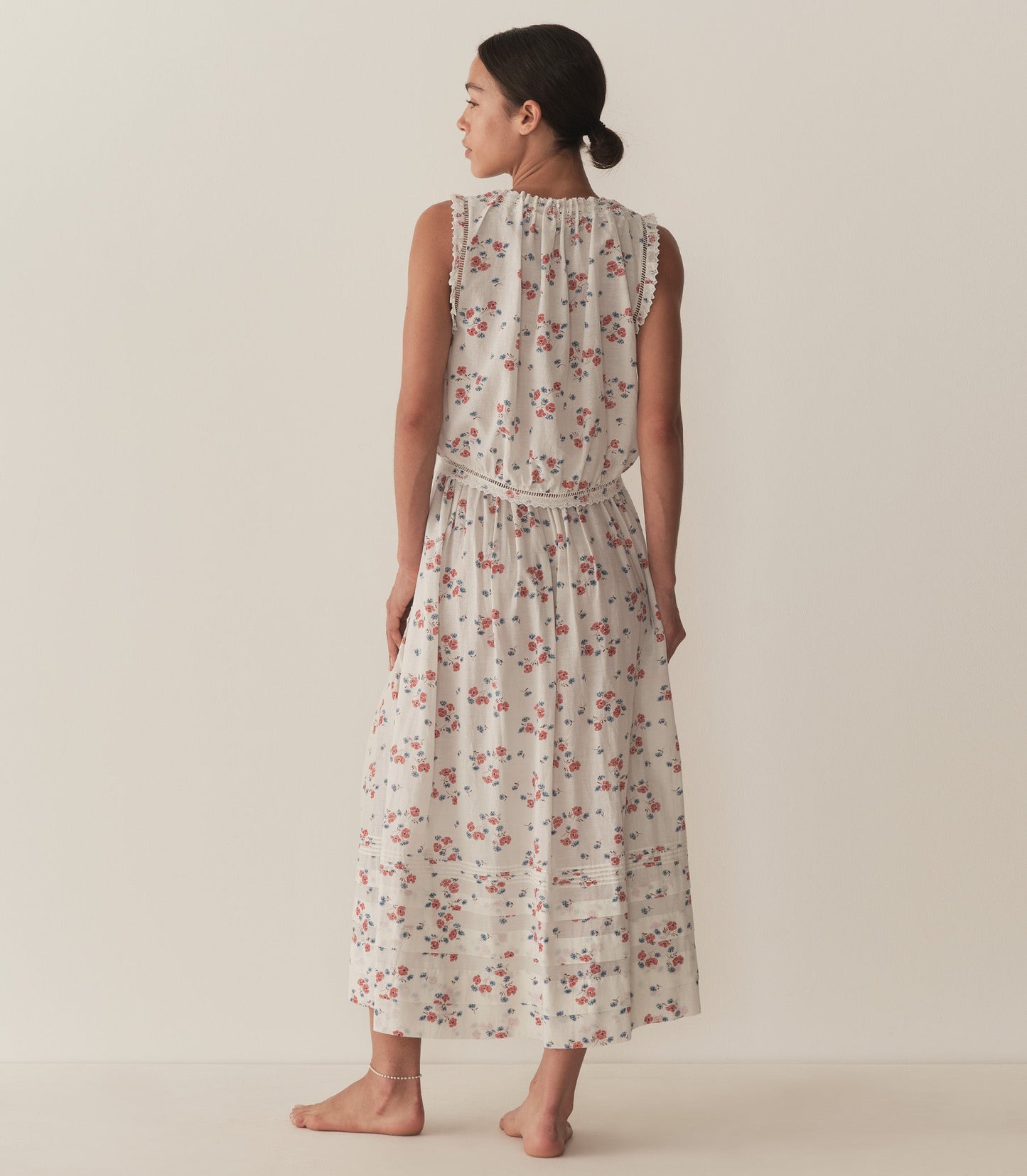 DÔEN Women Marcie Skirt - Poppy Field