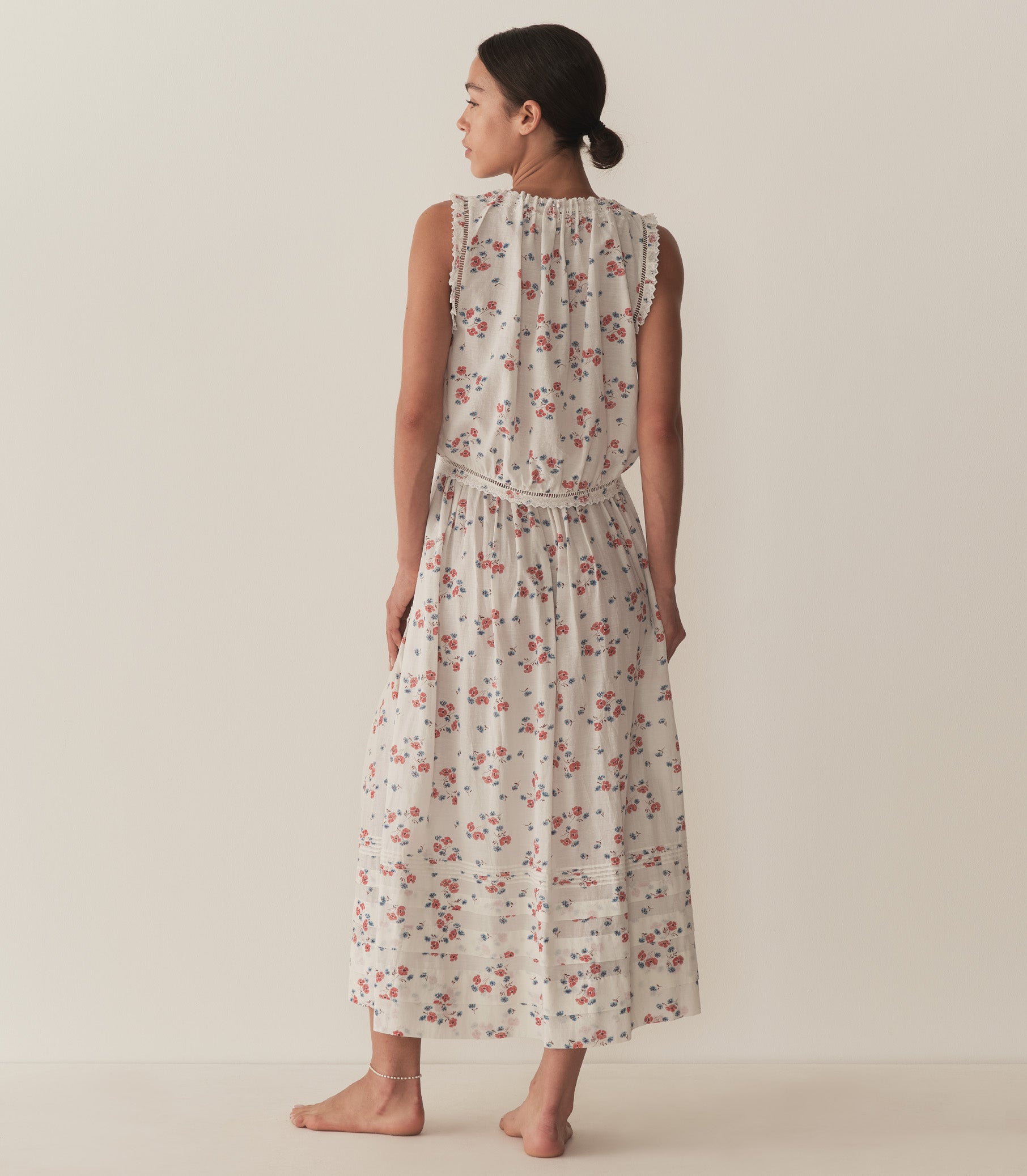 DÔEN Women Marcie Skirt - Poppy Field