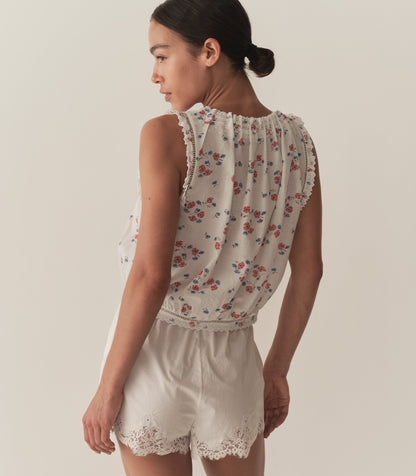 DÔEN Women Traveler Top - Poppy Field