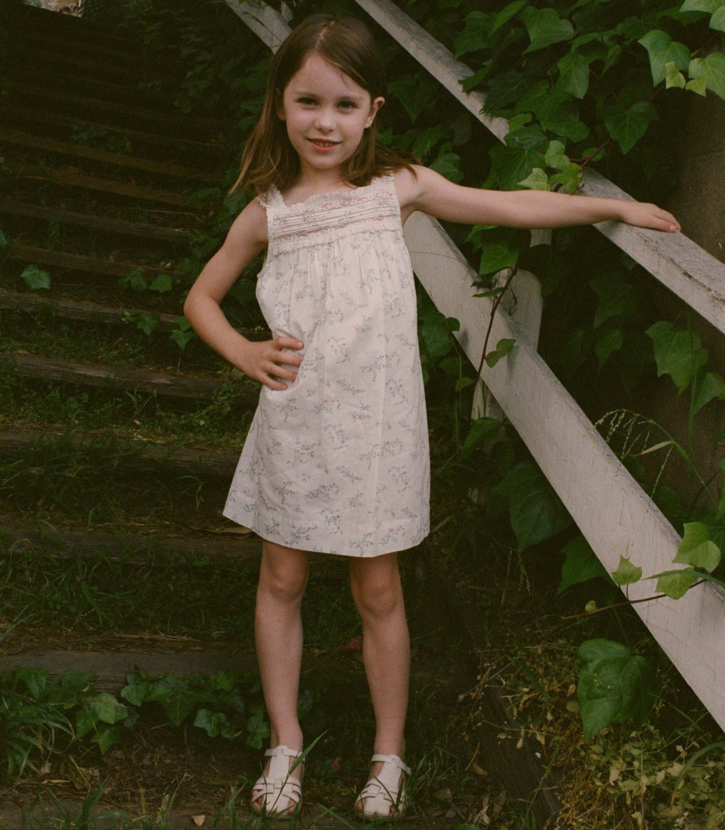 DÔEN Kids Little Beaux Dress - Cottage Grove