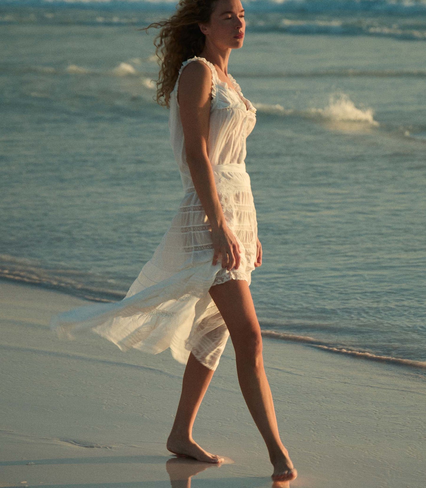 DÔEN Women Allura Skirt - Salt