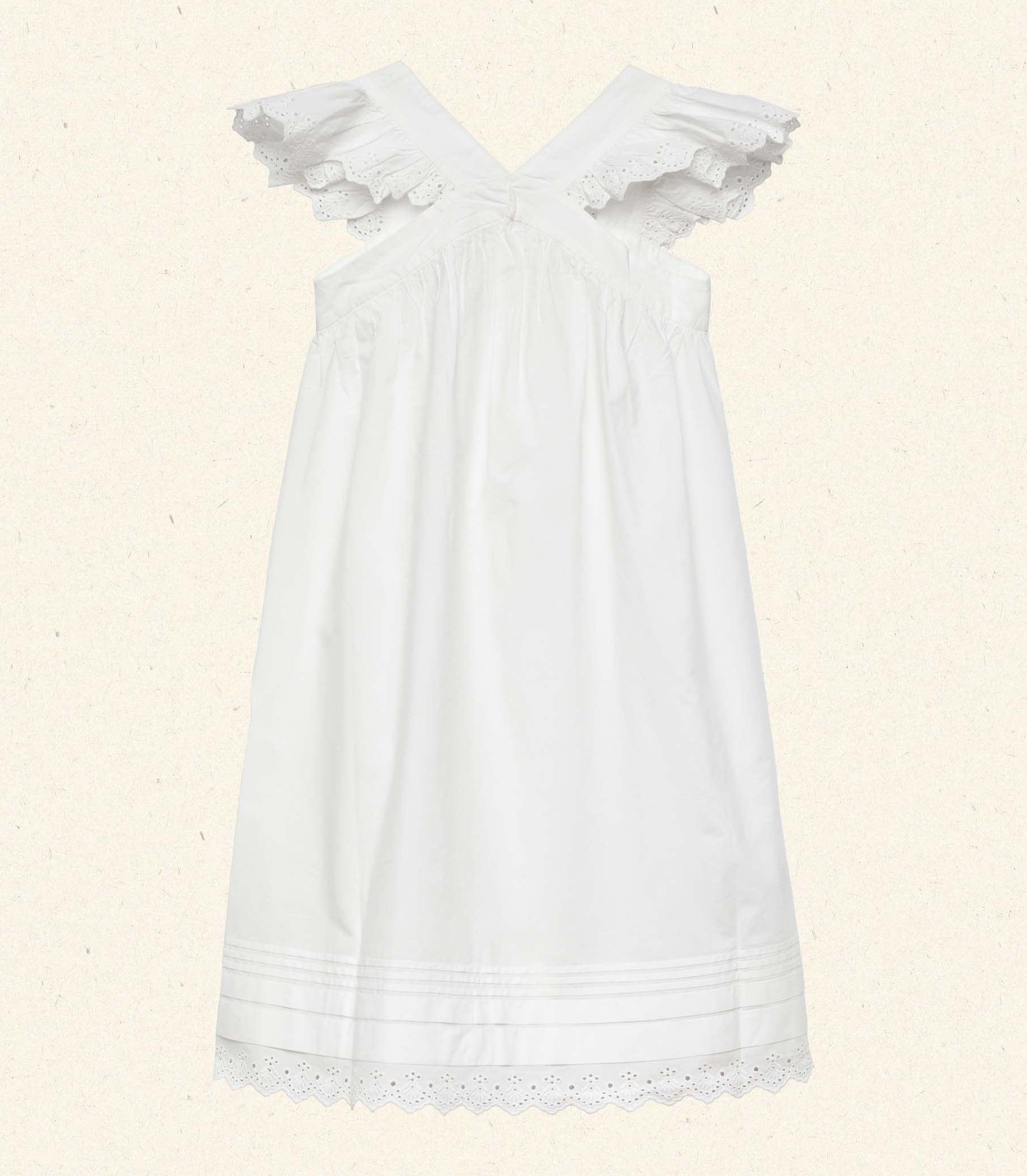 DÔEN Kids Little Nisha Dress - Salt