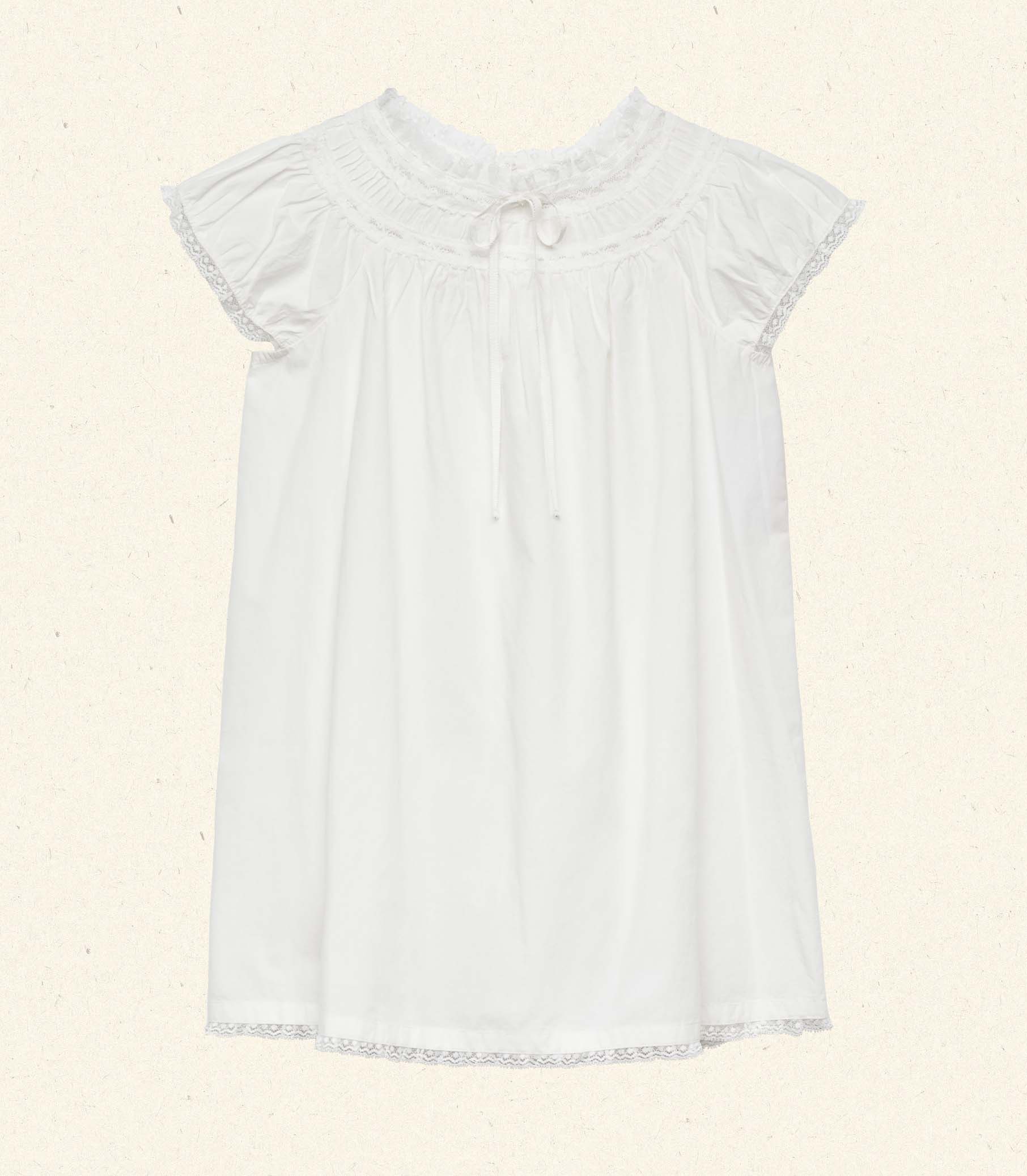 DÔEN Kids Abelle Dress - Salt