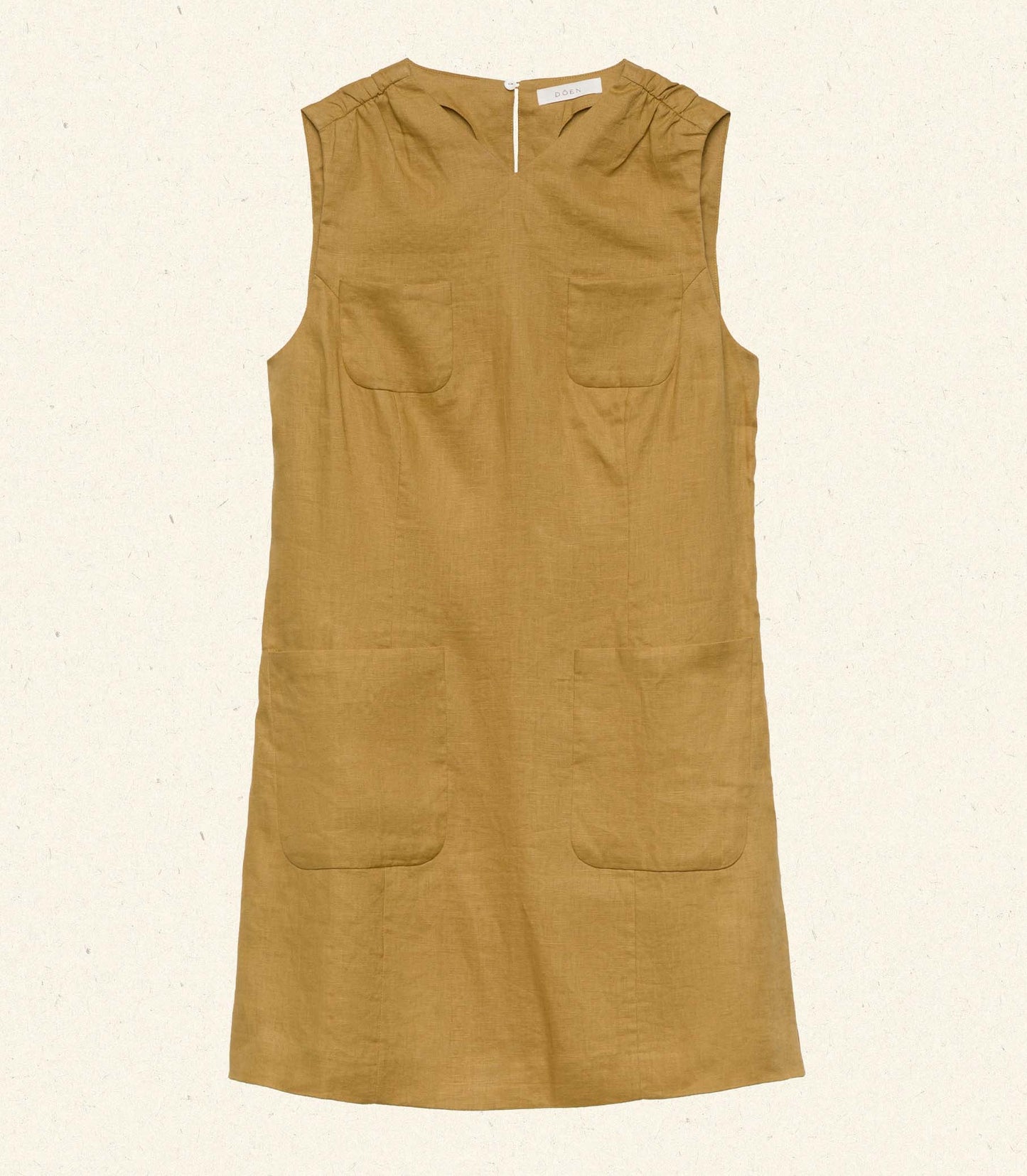 DÔEN Women Bennette Dress - Golden Olive