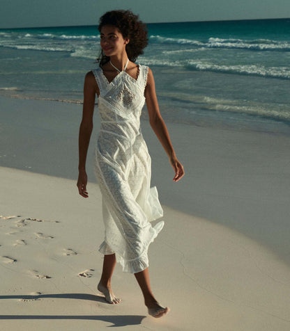 DÔEN Women Frieda Dress - Salt