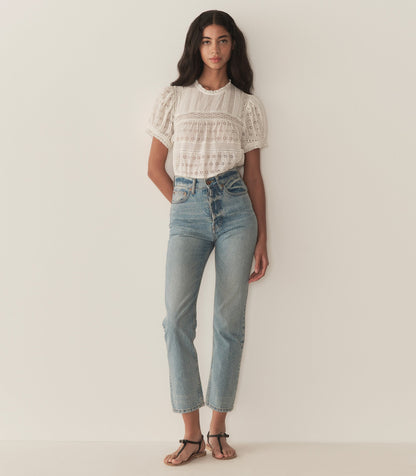 DÔEN Women Adeline Top - Salt