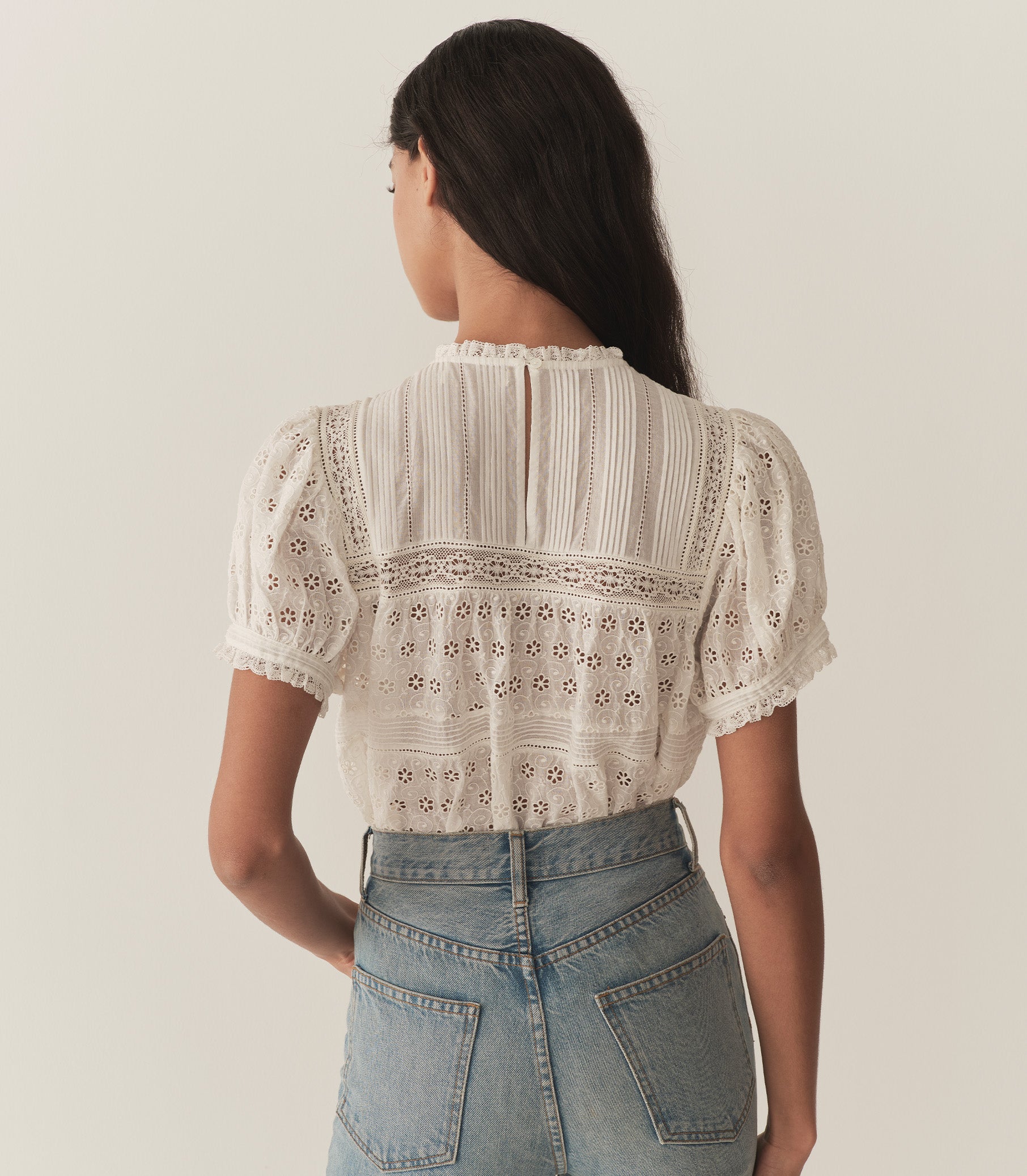 DÔEN Women Adeline Top - Salt