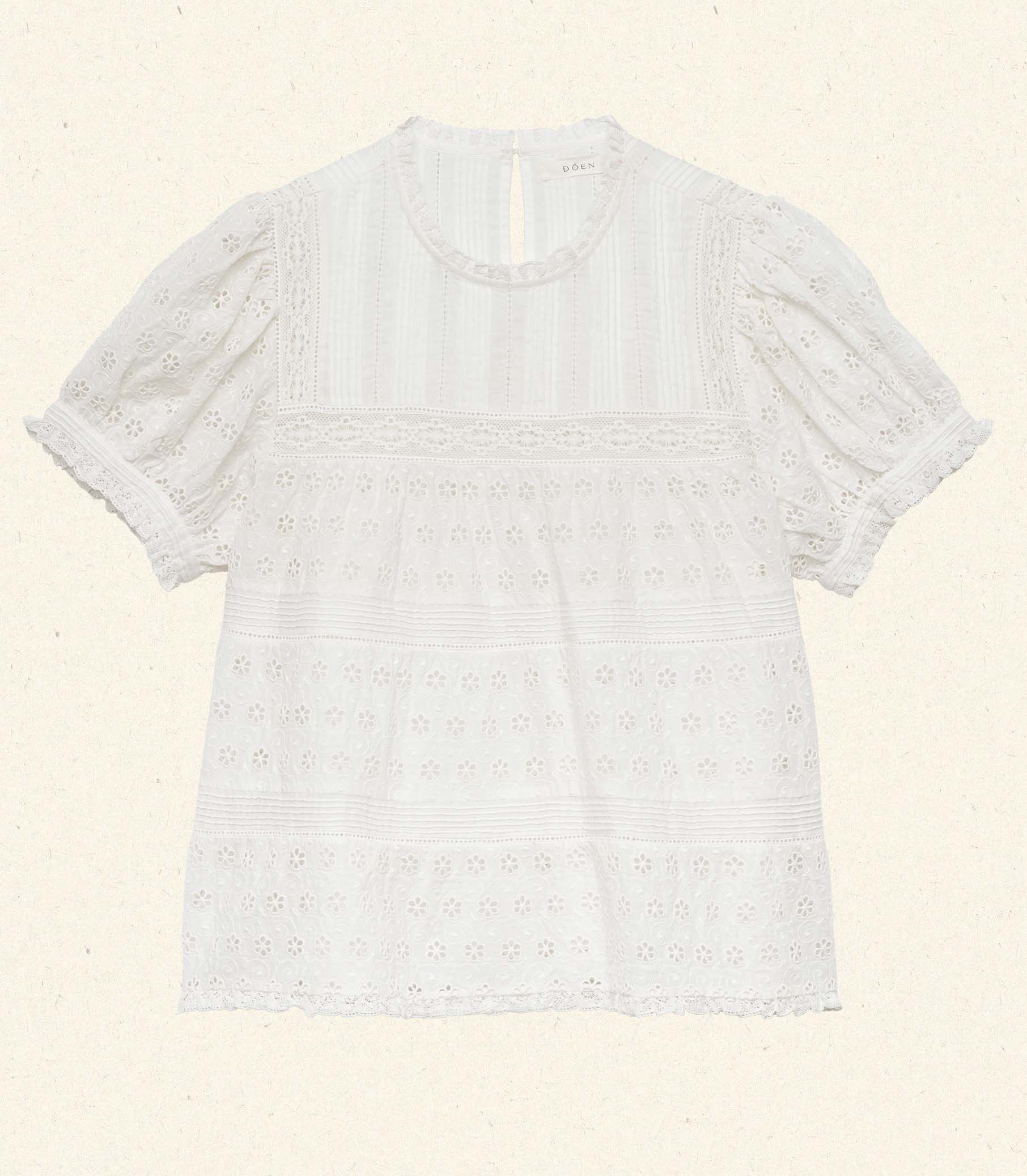 DÔEN Women Adeline Top - Salt
