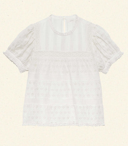 DÔEN Women Adeline Top - Salt