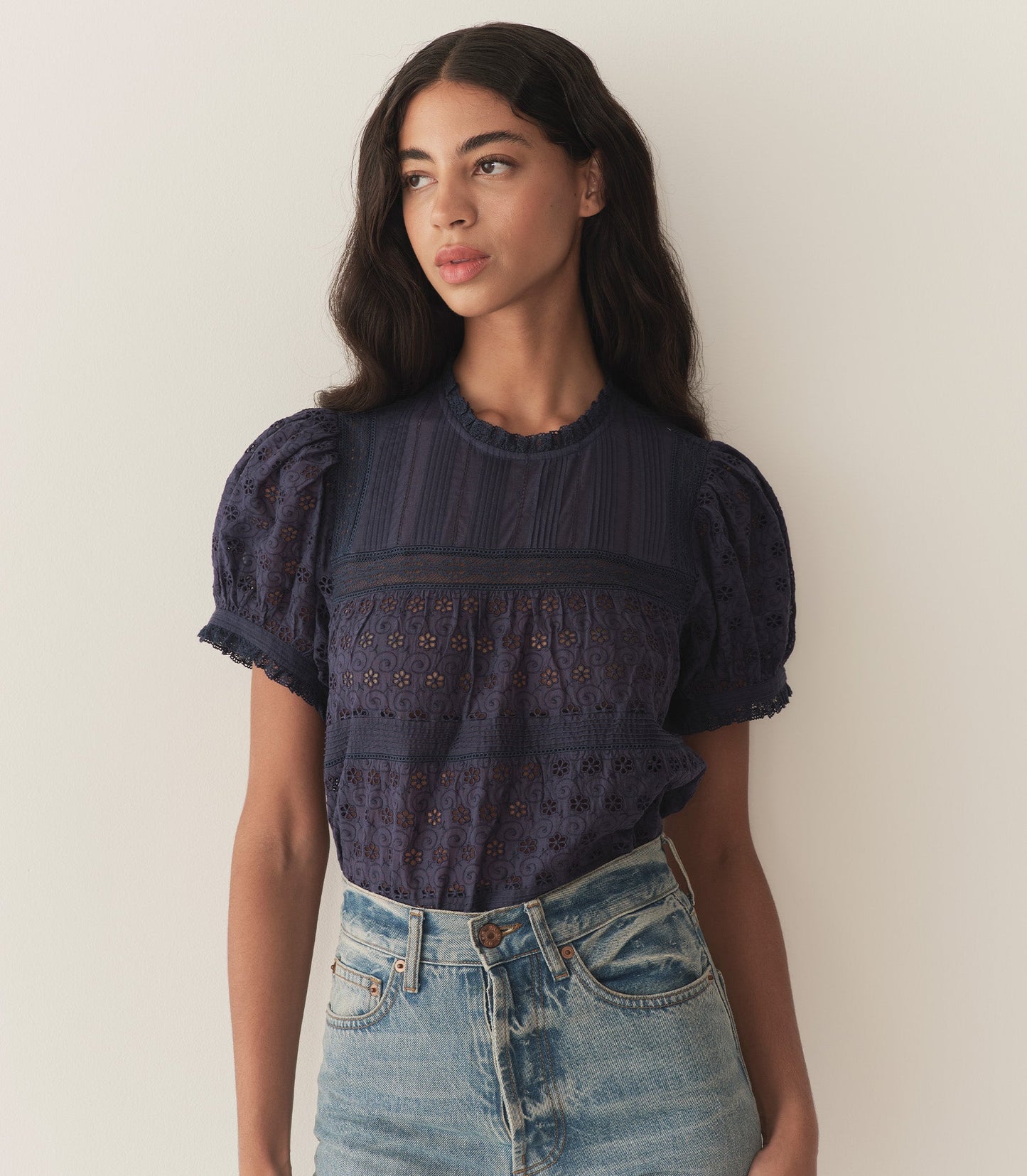 DÔEN Women Adeline Top - Adriatic