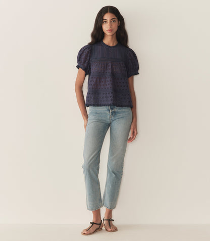 DÔEN Women Adeline Top - Adriatic