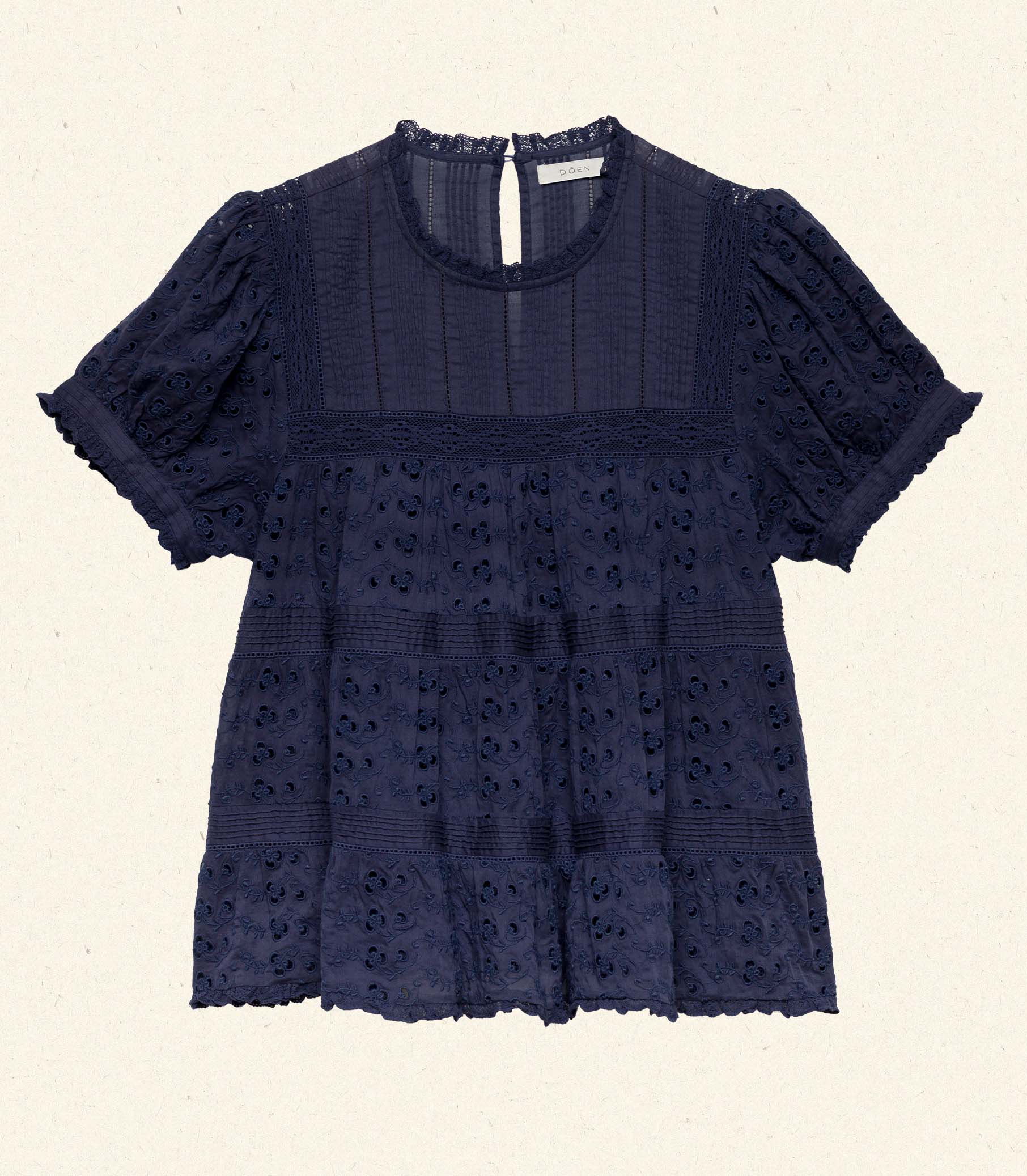 DÔEN Women Adeline Top - Adriatic