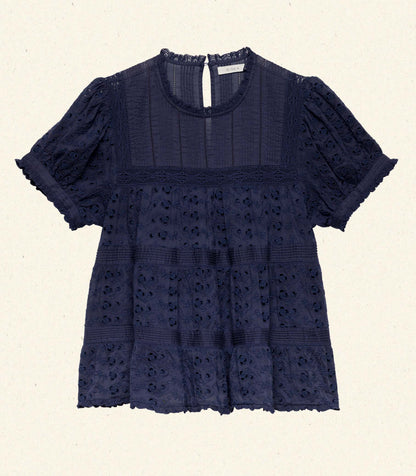 DÔEN Women Adeline Top - Adriatic