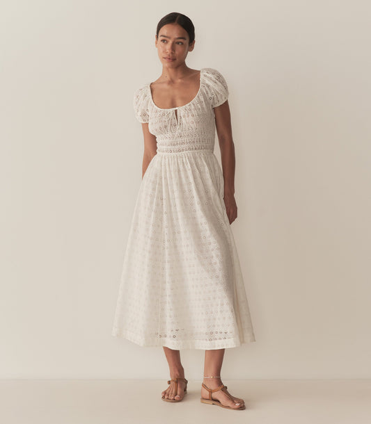 DÔEN Women Quinn Dress - Salt