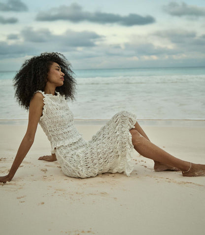 DÔEN Women Rosita Top - Salt