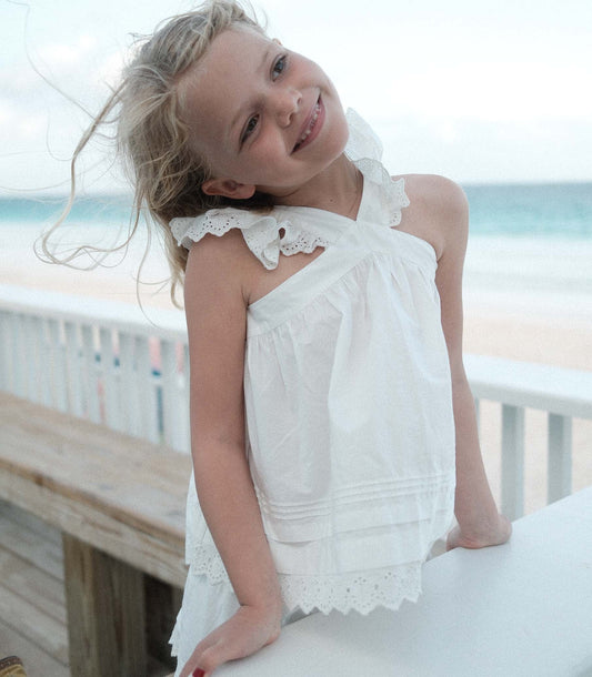 DÔEN Kids Soley Top - Salt